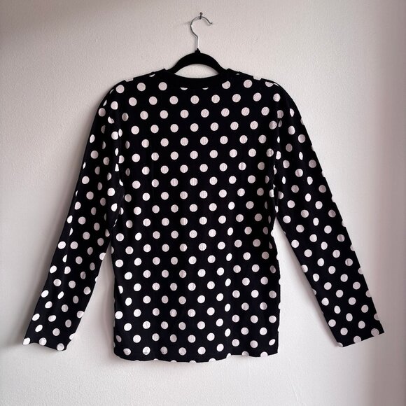 SzM Maison Kitsuné Unisex ACIDE Polka Dot Long Sleeve Shirt - Limited Edition - Picture 5 of 16
